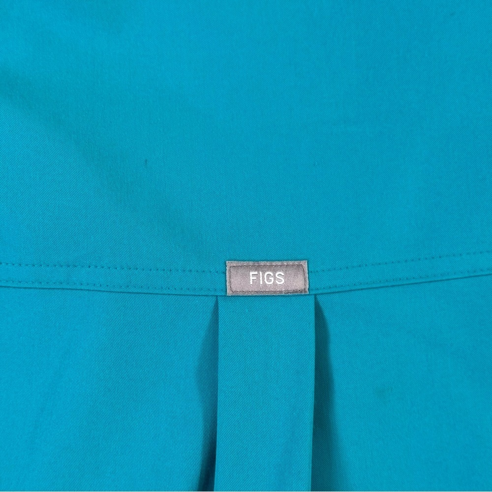 FIGS New Technical Collection Rafaela Polo Top Size xxl teal wxxsw1003 - Picture 8 of 11